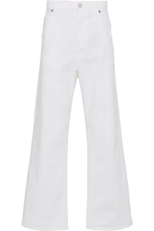 Etro Gerade Jeans mit Pegaso-Stickerei