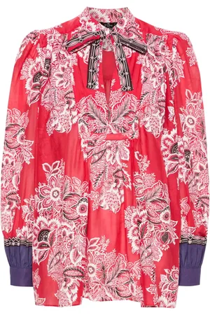 Etro Bluse mit Blumenmuster