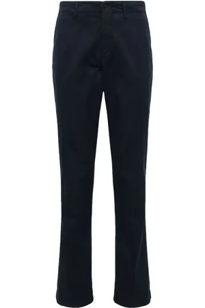 Incotex Halbhohe Chino mit geradem Bein