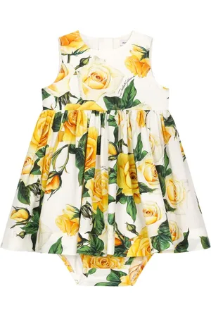 Dolce & Gabbana Kleid mit Rosen-Print