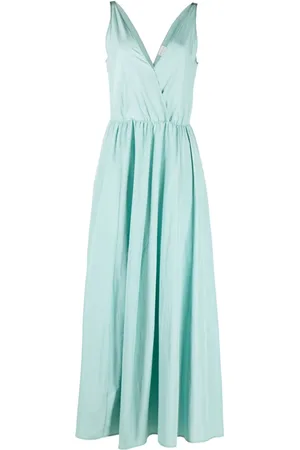 FORTE FORTE Maxikleid mit V-Ausschnitt