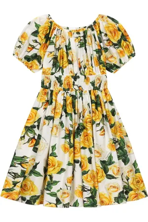 Dolce & Gabbana Kleid mit Rosen-Print