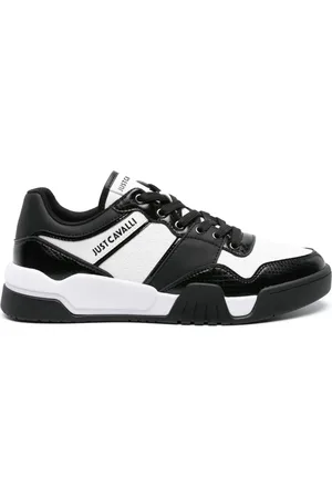 Roberto Cavalli Klobige Sneakers mit Logo-Prägung