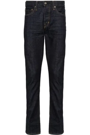Tom Ford Slim-Fit-Jeans mit Logo-Patch