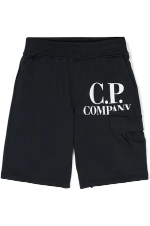 C.P. Company Joggingshorts mit Logo-Print
