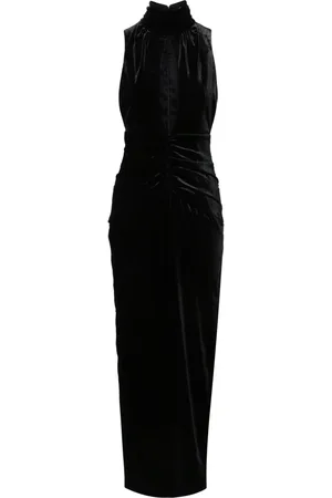 Alessandra Rich Gerüschtes Abendkleid