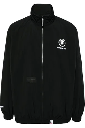 A Bathing Ape Jacke mit Logo-Applikation