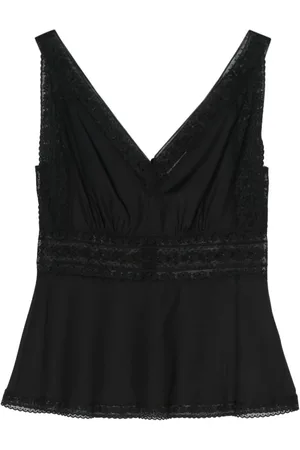 P.A.R.O.S.H. Top mit Spitzendetail