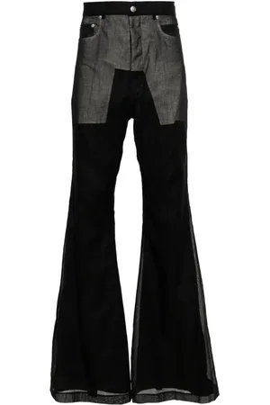Rick Owens Lido Bolan Bootcut-Hose