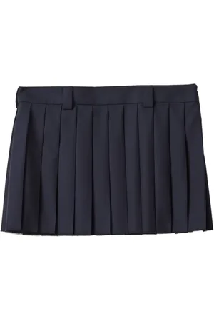 Miu Miu Minirock mit Falten