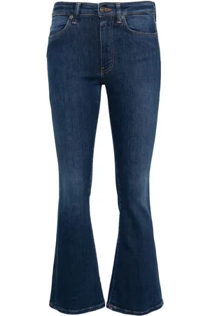 Dondup Mandy Bootcut-Jeans mit hohem Bund