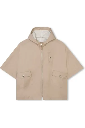 Chloé Twill-Cape mit Kapuze