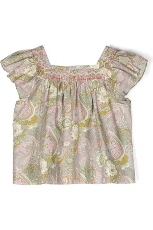 BONPOINT Bluse mit Blumen-Print