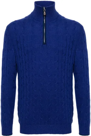 N.PEAL Pullover mit Zopfmuster
