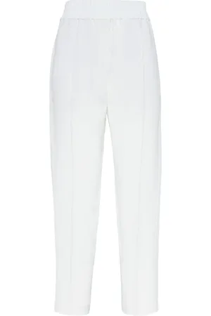 Brunello Cucinelli Cropped-Hose mit Streifen