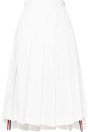 Thom Browne Midirock mit Falten