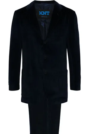 Kiton Einreihiger Anzug aus Cord