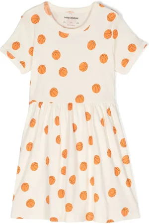 Mini Rodini Basketball Kleid aus Bio-Baumwolle