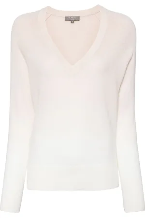 N.PEAL Kaschmirpullover mit Farbverlauf