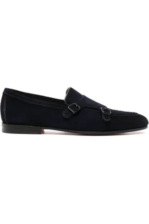 santoni Monk-Schuhe aus Wildleder
