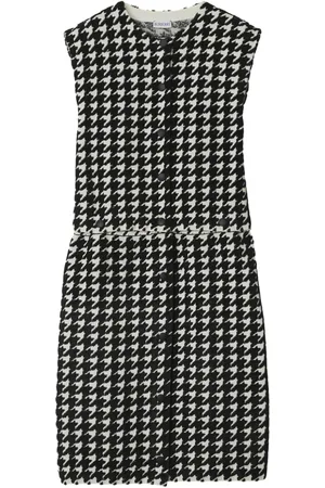 Burberry Minikleid mit Hahnentrittmuster