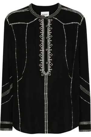 Marant Etoile Bestickte Pelson Bluse