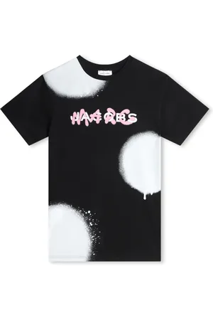 Marc Jacobs Kleid aus Bio-Baumwolle mit Spray Spots-Print