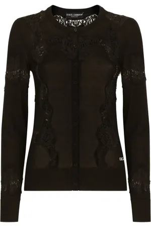 Dolce & Gabbana Cardigan mit Spitzendetail