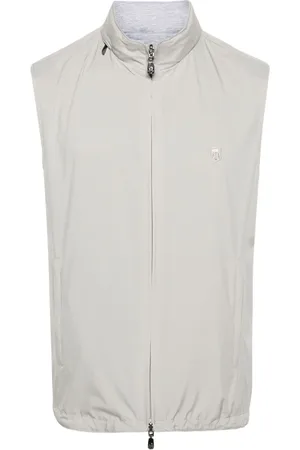 corneliani Wendbare Weste mit Logo-Stickerei