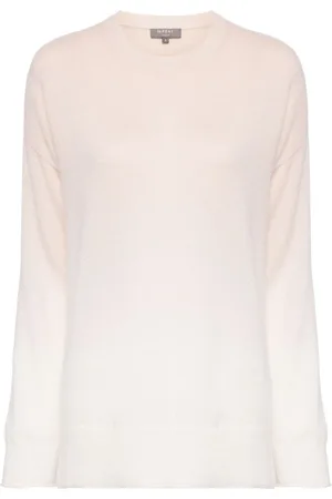 N.PEAL Kaschmirpullover mit Farbverlauf