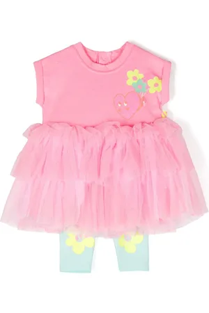 Billieblush Kleid mit Tüll-Overlay