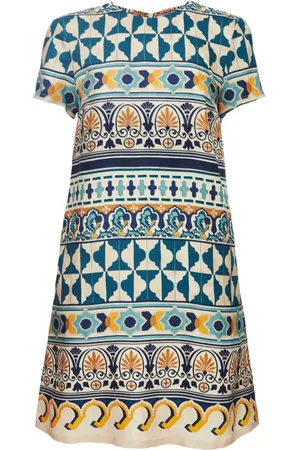 La DoubleJ Swing Minikleid aus Seide