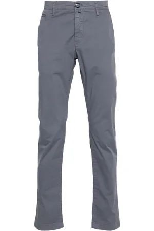 Jacob Cohen Hose mit Logo-Patch