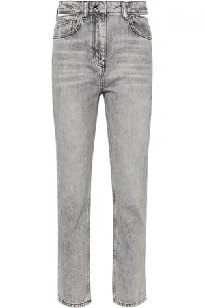 IRO Indro Tapered-Jeans mit Cut-Out