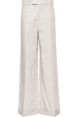 Brunello Cucinelli Hose mit weitem Bein