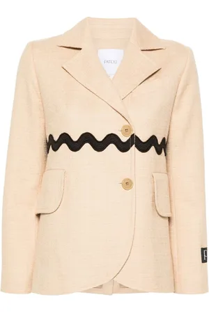 Patou Wave Tweed-Blazer
