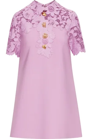 Oscar de la Renta Botanisches Minikleid