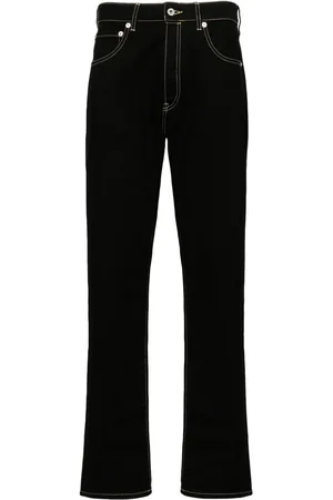 Kenzo Drawn Varsity Straight-Leg-Jeans