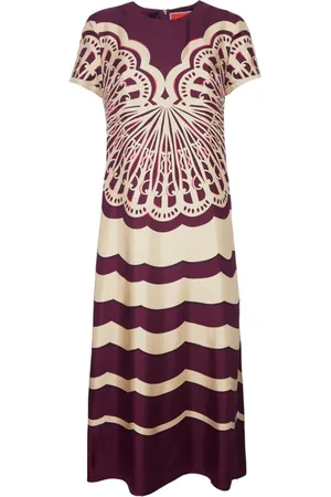 La DoubleJ Swing Seidenkleid