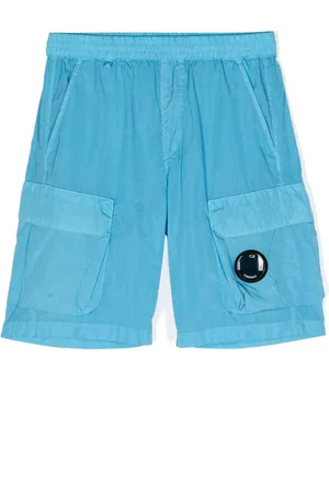 C.P. Company Badeshorts mit Linsen-Detail