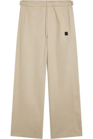 AGNÈS B. Hose mit Logo-Patch