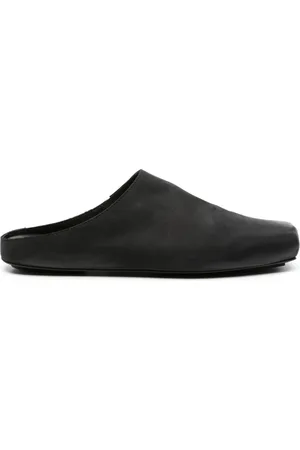UMA WANG Slipper mit eckiger Kappe