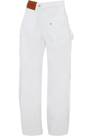 J.W.Anderson Twisted Workwear Jeans mit Kristallverzierung
