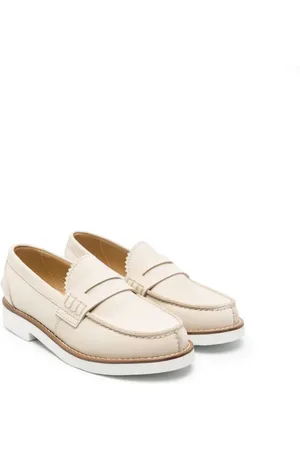 ANDREA MONTELPARE Penny-Loafer aus Nubukleder