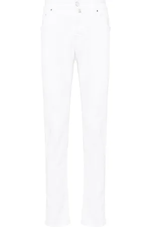 Jacob Cohen Halbhohe Nick Straight-Leg-Jeans