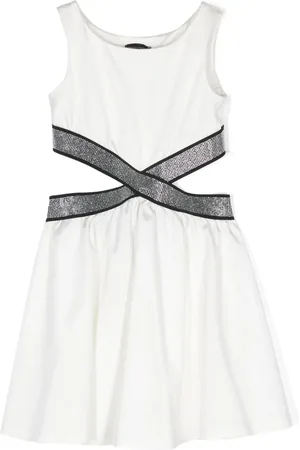 MONNALISA Strassverziertes Kleid mit Cut-Out