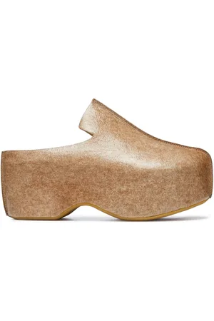 J.W.Anderson Plateau-Clogs aus Leder