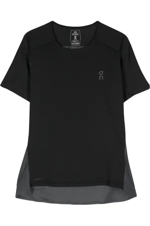 On Running Sport-T-Shirt in Colour-Block-Optik