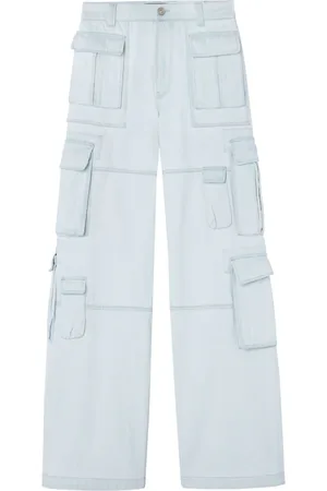 VERSACE Weite Jeans mit aufgesetzten Taschen