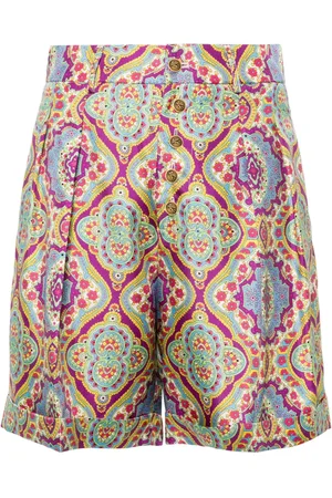 Etro Shorts mit Paisley-Print